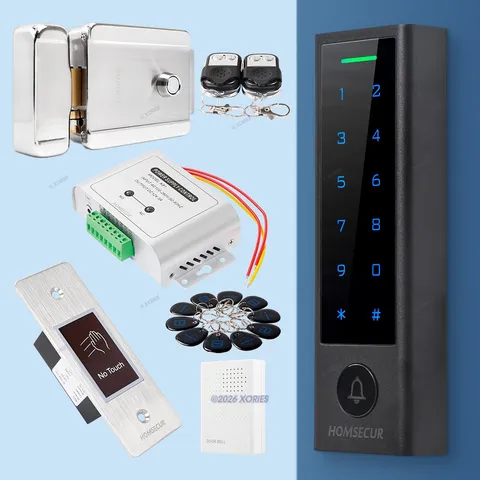HOMSECUR IP66 Waterproof Protect WIFI RFID Access Control System Kit App Control