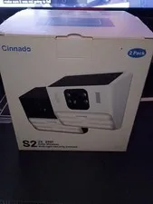 Cinnado S2 2K Solar Wireless Wi‑Fi Outdoor Cameras 2-Pack PIR Two-Way Audio
