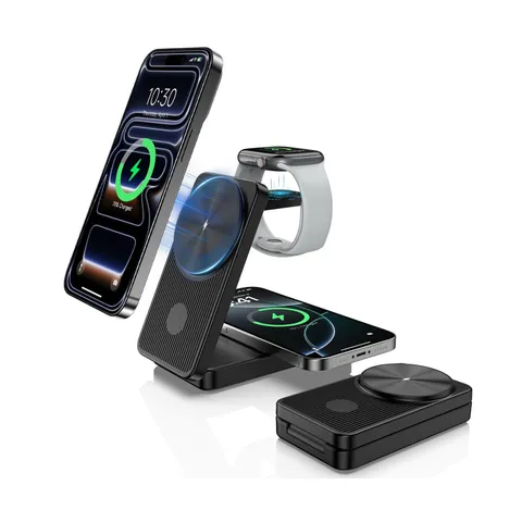 Wireless Charger for Apple Charging Station, Dual MagSafe Charger f... Fast Ship