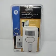 GE Personal Security Motion Sensing 120 dB Alarm / Entry Chime w/ Remote 51207