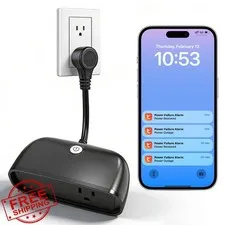 Daytech Power Failure WiFi Alarm 110dB Loud