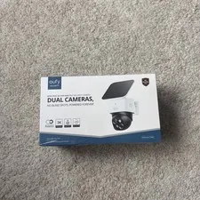 eufy SoloCam S340 – 3K Dual-Cam, 360° Pan-Tilt, Solar – New/Sealed