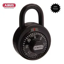 Abus Padlock 50mm -Combination Padlocks-BLACK-Free Post