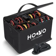 HOOVO Lipo Bag, Fireproof and Explosionproof LiPo Battery Bags - Large Capaci...