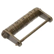 Decorative Antique Reusable Safe Password Door Lock Code Door Lock Photo