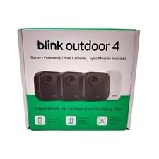 Blink Outdoor 4 Wireless Security Camera 3 Camera System Sync Module Core 1080p