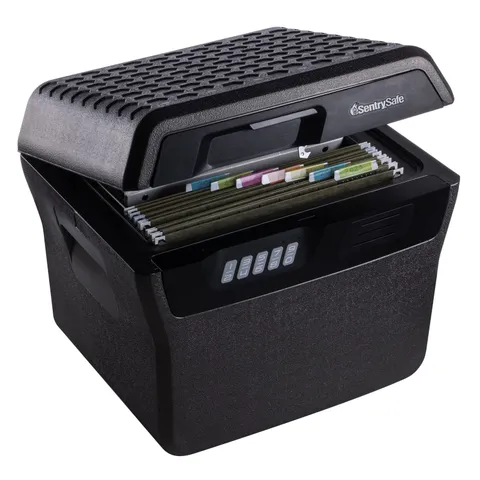 Waterproof Fireproof Safe Lock Box Keypad Documents 14.1x16.6x13.8 FHW40300