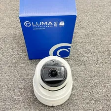 Luma LUM-510-TUR-IP-WH 4MP Varifocal IP Turret Security Camera White 4MP