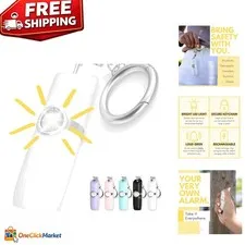 Portable 130dB Safety Keychain Alarm for Women - Essential Everyday Protection