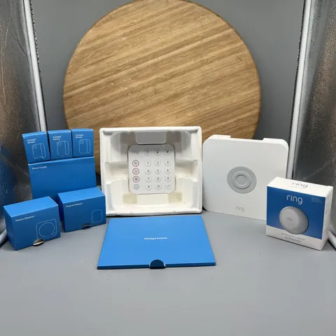 Ring Wireless Alarm Home Security Kit 10 Piece Kit 2nd Gen Brand New Open Box