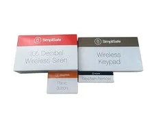 SimpliSafe SSCS2 Wireless Keypad Siren Panic Button Keychain Remote Lot NEW
