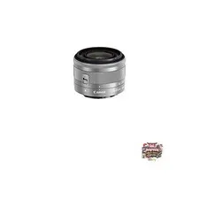 Canon EF-M15-45mm F3.5-6.3IS STM Standard Zoom Lens Silver Compatible with