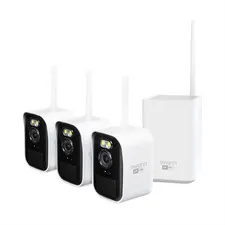 Swann MaxRanger Mini 4K Wireless NVR Security System 3 Camera Kit New