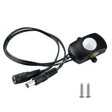 Auto ON OFF Detector Infrared PIR Motion Sensor Switch For Led Light Strip 5-24V