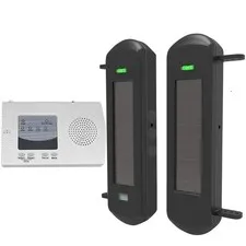 Solar Wireless Driveway Alarm System-1/2 Mile Long Transmission Range-300 Fee...