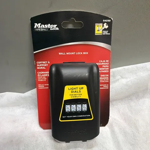 Master Lock 5425d Light up Dial Key Safe