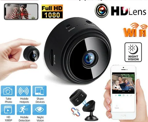 Mini Wireless Record Camera WiFi IP Home Security DVR Night Vision HD USB 1080P