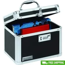 Durable Metal Lock Box Safe W/ Combination Lock Portable Storage Valuables New