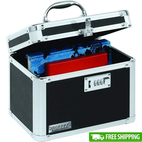 Durable Metal Lock Box Safe W/ Combination Lock Portable Storage Valuables New