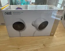 Google Nest Cam Outdoor 2-Pack NC2400ES NEW Factory Sealed Wired Cameras