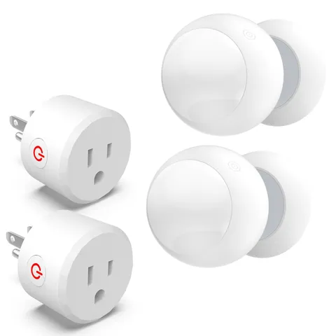 Wothfav XNS-06 Motion Sensor Light Switch Timer PIR Plug 3 Ranges Auto On/Off