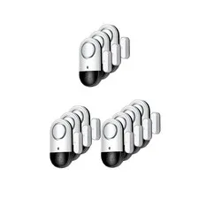 120 DB Loud Door and Window Open Alarm Sensor 3 Pack & 7 Pack for Kids, Demen...
