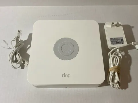 Ring Alarm Base Station US Z Wave+ 4HB1U9-0EN0 Gen 2 w Power & Net Cable