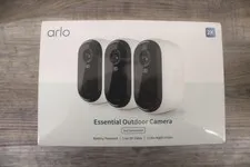 Arlo - Essential 3-Camera Outdoor Wireless 2K Security Camera (2nd Generation)