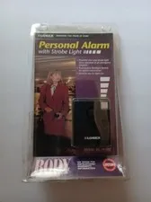 Personal Alarm Outdoors Safety Alarm w/ Strobe, Flashing Light, Siren, Belt Clip