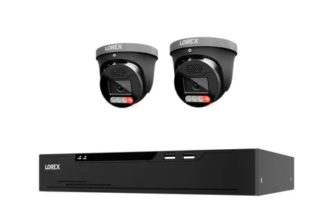 Lorex Connect X Series 4K 8-Channel Wired NVR System with X5 Turret Security Cam