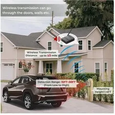 Wireless Driveway Sensor Alert - Motion Detector System