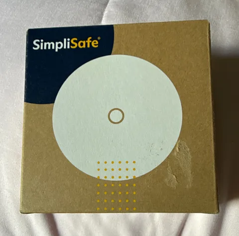 SimpliSafe Smoke & CO Alarm Listener Wireless Sensor CA011 White