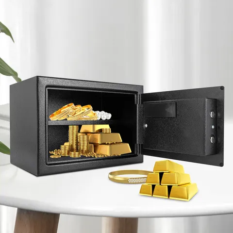 Large Safety Steel  Safe Box Digital Keypad Lock for Home Cash Security