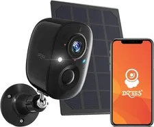 Upgrade Solar Camera Security Outdoor Wireless, Wireless Outdoor Security Cam...