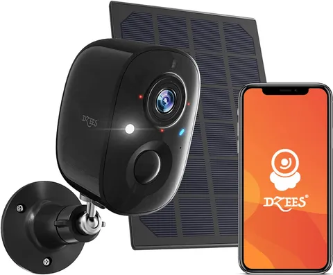 Upgrade Solar Camera Security Outdoor Wireless, Wireless Outdoor Security Cam...