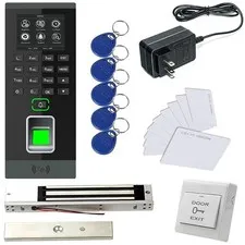 Fingerprint Biometric Access Control System Electric Lock RFID 600lbs Force