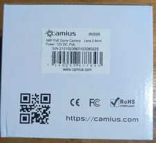 Camius POE indoor/outdoor Dome camera IRIS5R  NEW in box 1 of 2