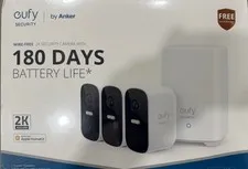 eufy Security, eufyCam 2C Wireless 3-Cam Kit, 180-Day Battery Life, HD 1080p