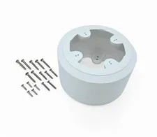 White Junction Box Extension Tube For Unifi Turret Cameras G5 G6 AI 2.75 Inch