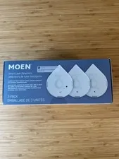 MOEN Smart Water Leak Detectors (3-Pack) Water Sensor Alarm 920-005 - White