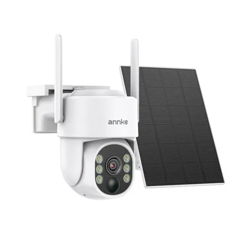 ANNKE Wireless 4MP Solar Battery PT Security IP Camera Color Night Two Way Audio