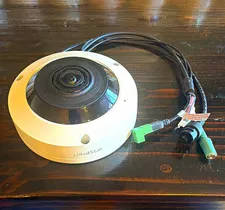 Hanwha Techwin XNF-8010R IP Network Dome Camera White PoE 12V Indoor/Outdoor