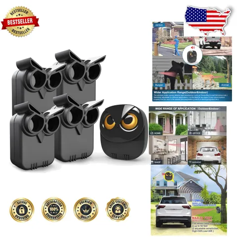 Long Range 1/2 Mile Driveway Alarm, Outdoor Motion Detector, DIY Home Office ...