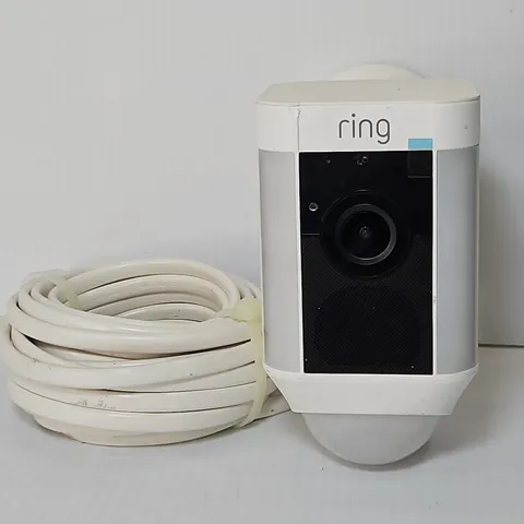 Ring Spotlight Security Camera Plugged-In HD Wired 5L5C4T (No Mounting Bracket)