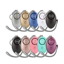 Personal Alarm for Women, 10 Pack 140DB Emergency Self-Defense Security Alarm...