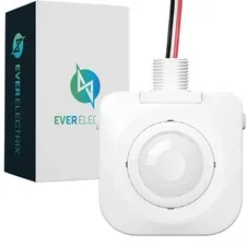 Single Pack Ceiling Occupancy Motion Sensor, Passive Infrared Technology, Hig...