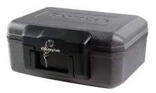 SentrySafe 1200 Small Fireproof Safe Box with Key Lock 0.18 Cu Ft Black Storage