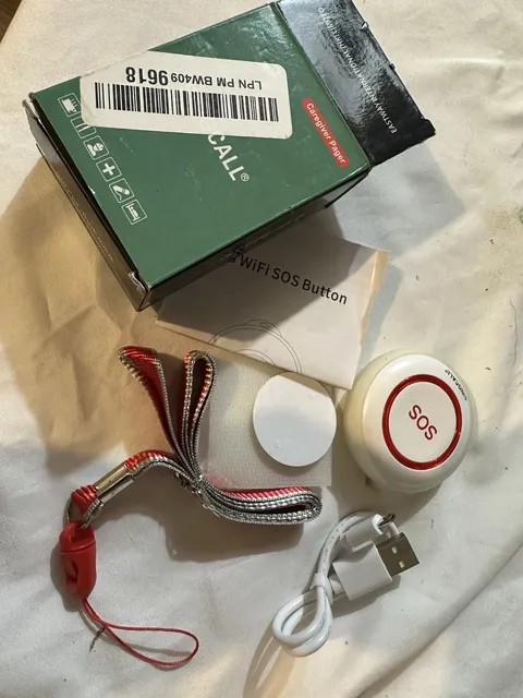 Tuya WiFi SOS Button One Key Emergency Wireless Security Alarm Panic Device