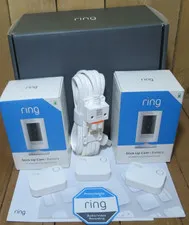 -NEW SEALED- Ring Stick Up Cam Battery Alarms and More