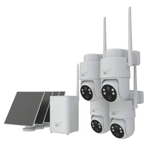 Swann MaxTrak – Long Range Wireless AI Powered Auto Tracking Security System –
